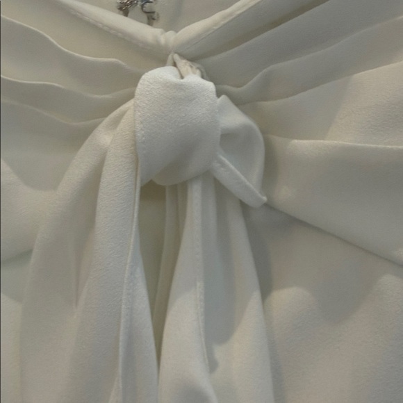 Pat Bo White Ruffle Skirt - Picture 5 of 7